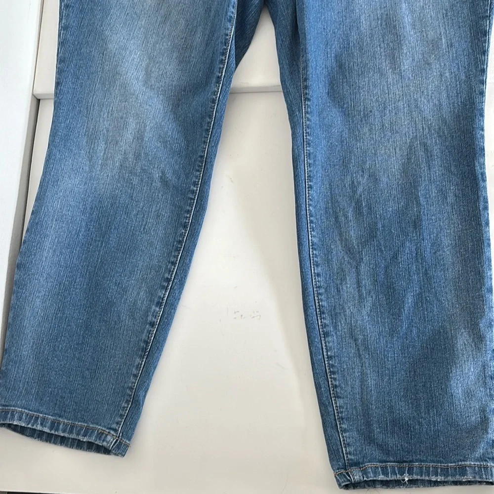 Torrid Jeans 20 Perfect Skinny Ankle Vintage Stretch Faded Blue Wash Casual Chic - Picture 4 of 13